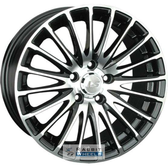 LS 565 7.5x17 5*100 ET42 DIA73.1 BKF Литой