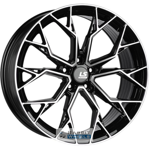 LS FlowForming RC61 8x18 5*120 ET40 DIA74.1 BKF Литой