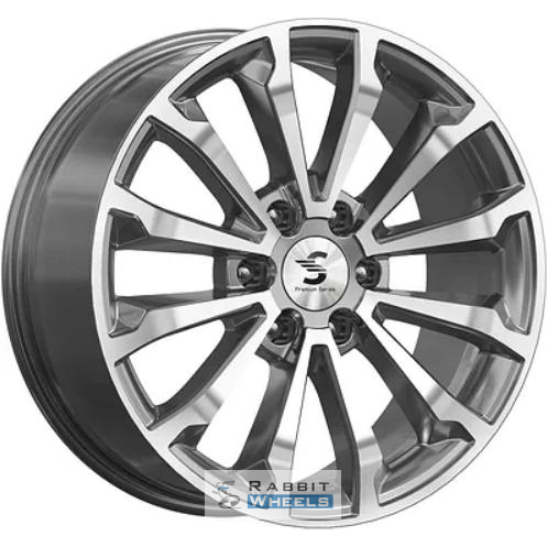 K&K КР006 8.5x20 6*139.7 ET30 DIA77.8 Алмаз графит Литой