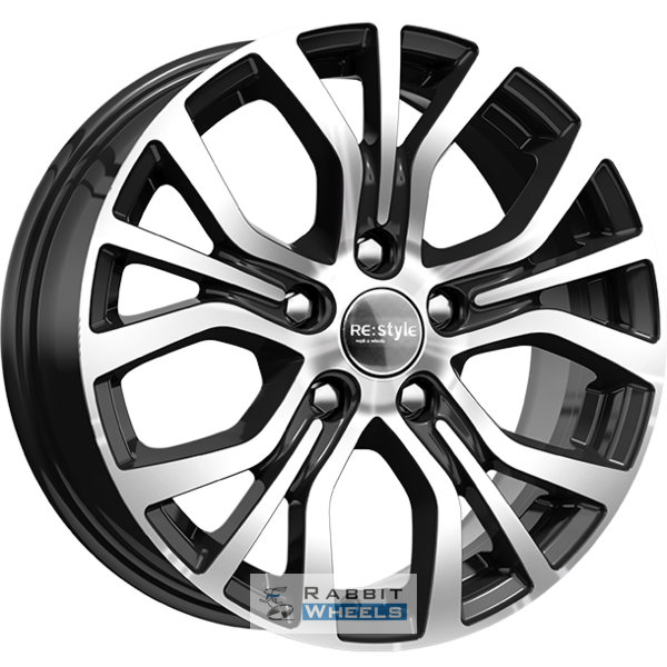 K&K КС736 6.5x16 5*114.3 ET38 DIA67.1 Алмаз черный Литой