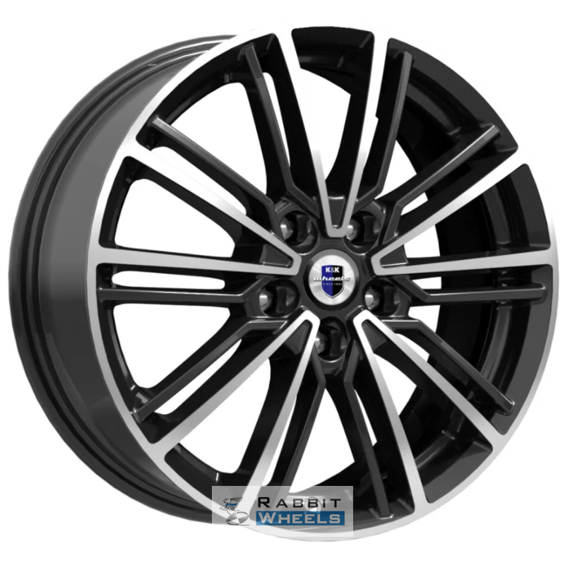 K&K Эрфурт 7x17 4*100 ET45 DIA67.1 Алмаз черный Литой