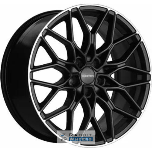 Khomen KNW 1902 8.5x19 5*112 ET30 DIA66.6 Black-FP Литой