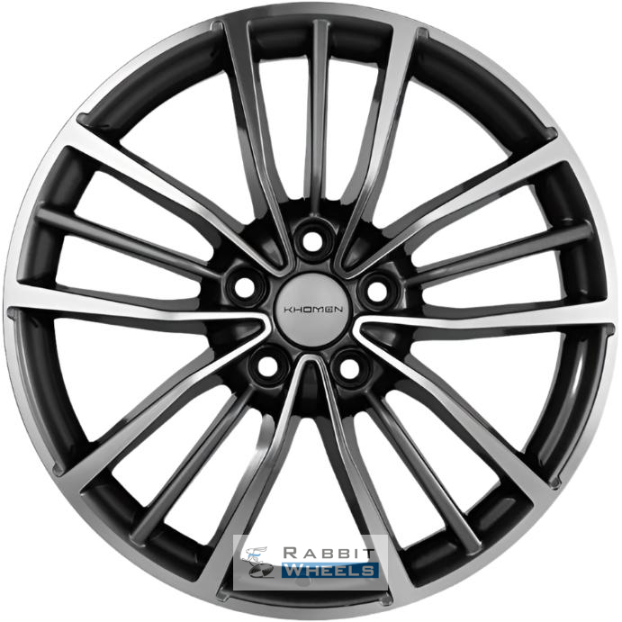 Khomen KHW 1812 7x18 5*114.3 ET40 DIA66.6 Gray-FP Литой