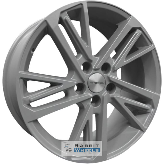 Khomen KHW 1815 8x18 5*112 ET48 DIA57.1 F-Silver Литой