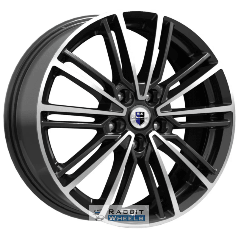 K&K Эрфурт 7x17 5*105 ET40 DIA56.6 Алмаз черный Литой