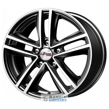 iFree Катар 6.5x16 5*114.3 ET45 DIA60.1 Блэк Джек Литой