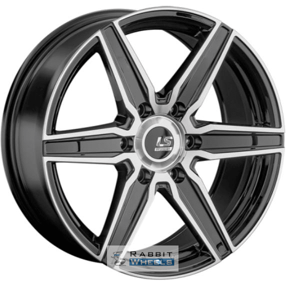 LS FlowForming RC62 8x18 6*139.7 ET40 DIA75.1 BKF Литой