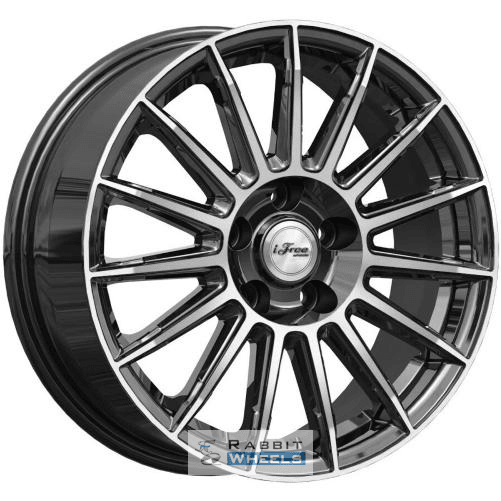 iFree Азур 6.5x16 5*112 ET43 DIA57.1 Блэк Джек Литой