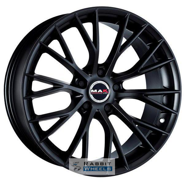 MAK Munchen 9.5x20 5*120 ET35 DIA72.6 Matt Black Литой