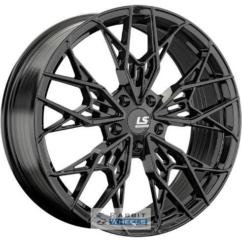 LS FlowForming RC83 8.5x19 5*120 ET25 DIA72.6 BK Литой