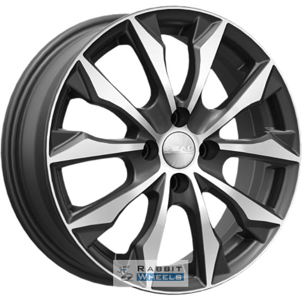 Скад Нагоя 6x16 4*100 ET50 DIA60.1 Алмаз матовый Литой