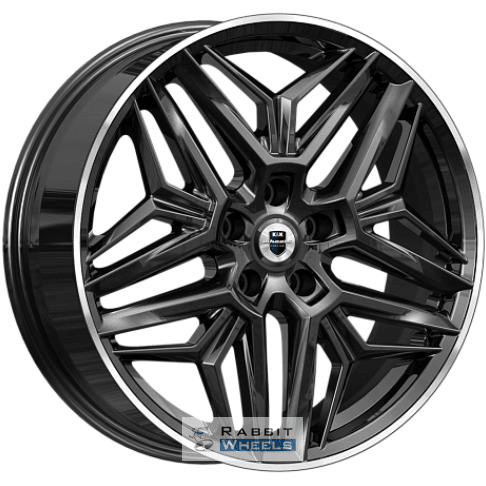 K&K Колумб 7x19 5*108 ET47 DIA60.1 Алмаз черный Литой