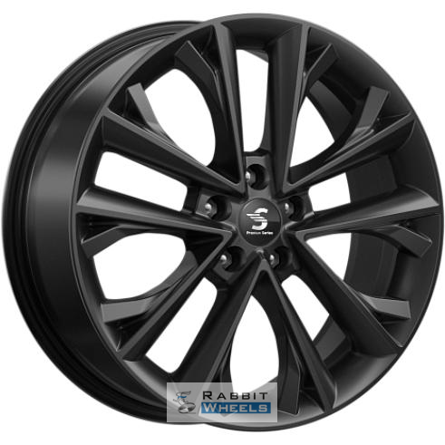 K&K КР012 7x18 5*114.3 ET48.5 DIA67.1 Черный Матовый Литой