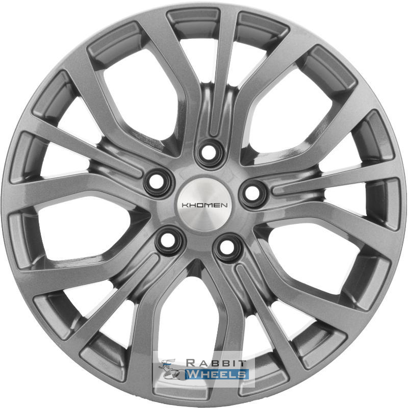 Khomen KNW 1608 6.5x16 5*114.3 ET38 DIA67.1 Gray Литой