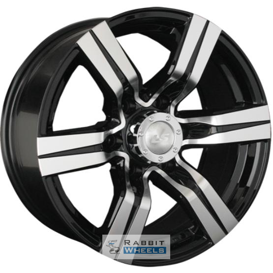 LS 767 8x16 6*139.7 ET10 DIA106.1 BKF Литой