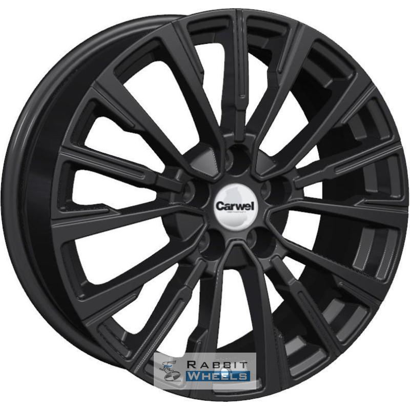 Carwel Базан 7x17 5*114.3 ET37 DIA66.6 BL Литой