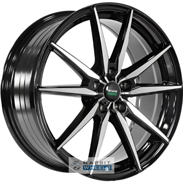 Megami MGM-40 7.5x18 5*108 ET38 DIA60.1 BKF Литой