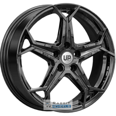 Wheels UP UP118 6.5x18 5*114.3 ET37 DIA66.6 New Black Литой