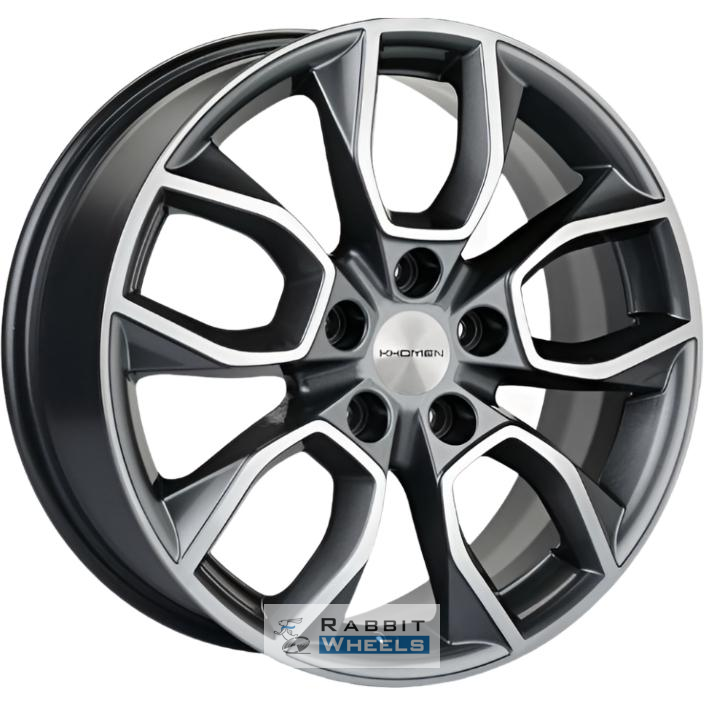 Khomen KHW 1713 7x17 5*114.3 ET53 DIA67.1 Gray-FP Литой