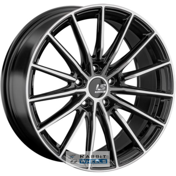 LS FlowForming RC63 8.5x18 5*112 ET30 DIA66.6 BKF Литой