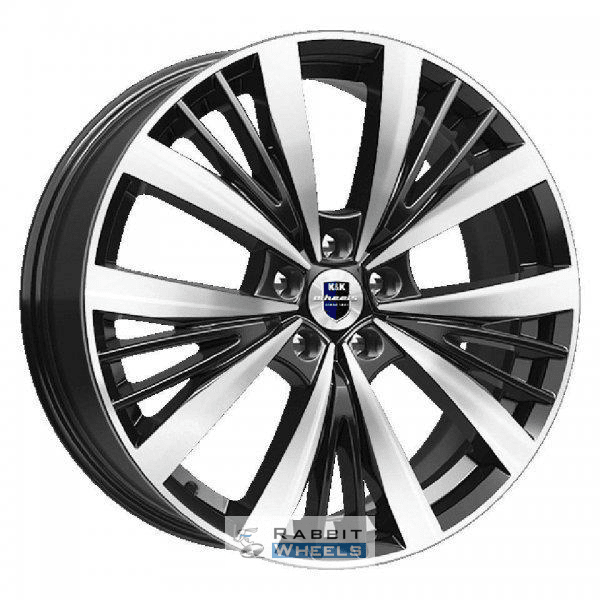 K&K Марвел 7.5x19 5*112 ET45 DIA66.6 Алмаз черный Литой