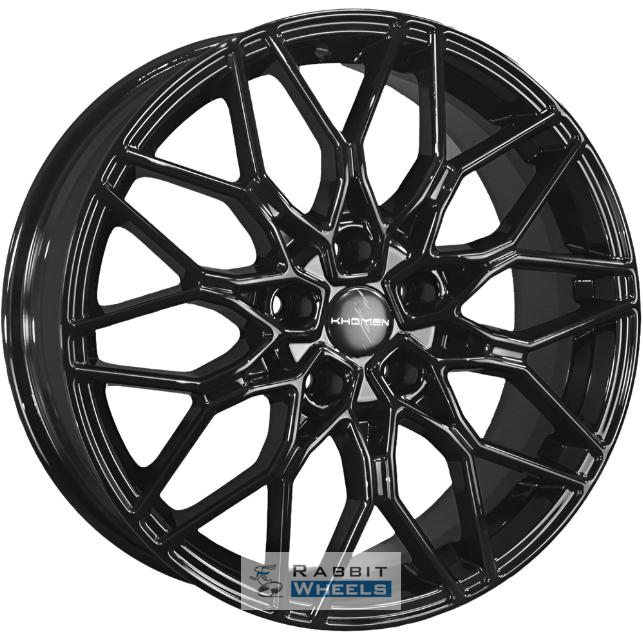 Khomen KHW 1813 7x18 5*108 ET46 DIA63.3 Black Литой