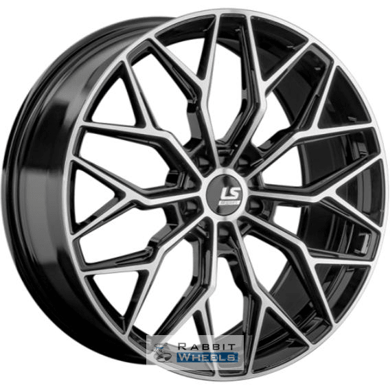 LS FlowForming RC88 8.5x20 5*114.3 ET30 DIA60.1 BKF Литой