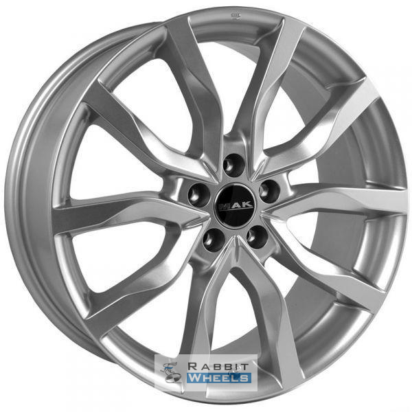 MAK Highlands 9.5x21 5*120 ET49 DIA72.6 Silver Литой
