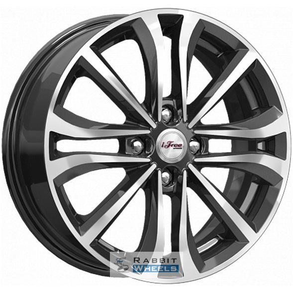 iFree Панган 6x16 4*100 ET45 DIA60.1 Блэк Джек Литой