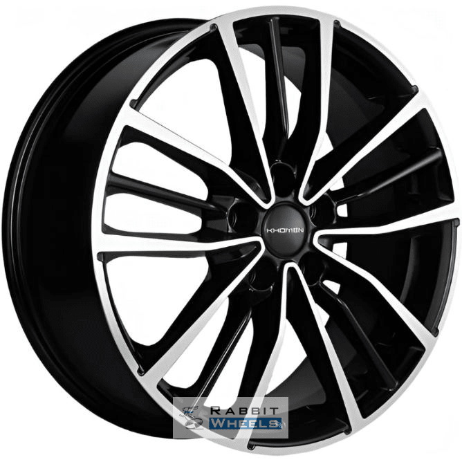 Khomen KHW 1812 7x18 5*114.3 ET37 DIA66.6 Black-FP Литой