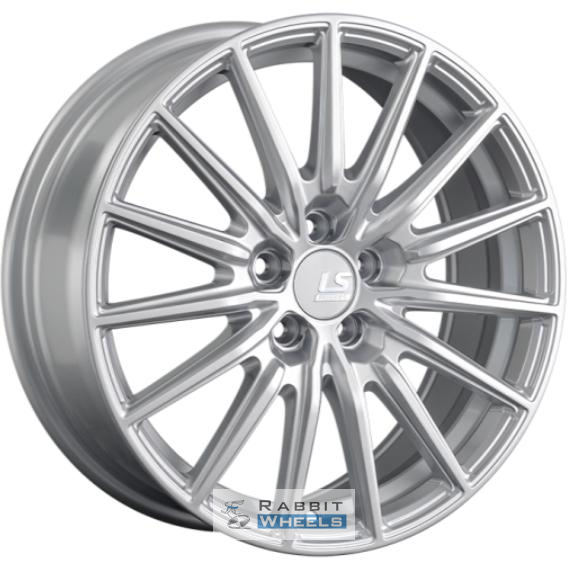 LS FlowForming RC93 7x17 5*100 ET45 DIA73.1 Silver Литой