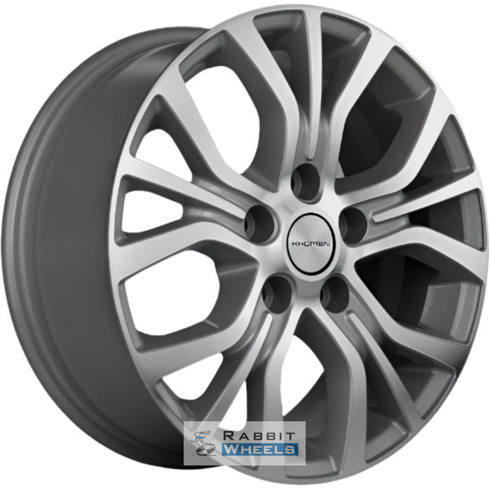 Khomen KHW 1608 6.5x16 5*110 ET40 DIA67.1 Gray-FP Литой