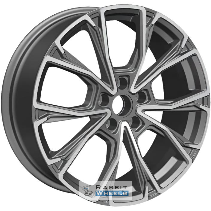 Khomen KHW 1907 7.5x19 5*108 ET46 DIA63.3 Gray-FP Литой