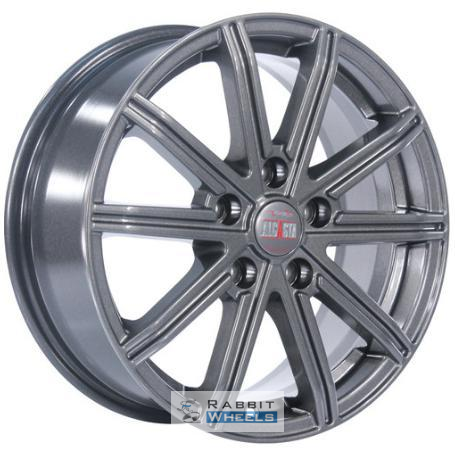 Alcasta M64 6.5x16 5*112 ET46 DIA57.1 Graphite Литой