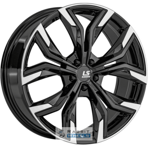 LS FlowForming RC92 7.5x18 5*112 ET50 DIA66.6 BKF Литой