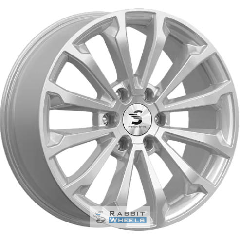 Скад КР006 8.5x20 6*139.7 ET33 DIA100.1 Elite silver Литой
