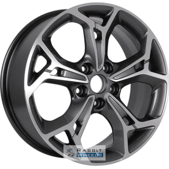Khomen KHW 1702 7x17 5*114.3 ET45 DIA60.1 Gray-FP Литой