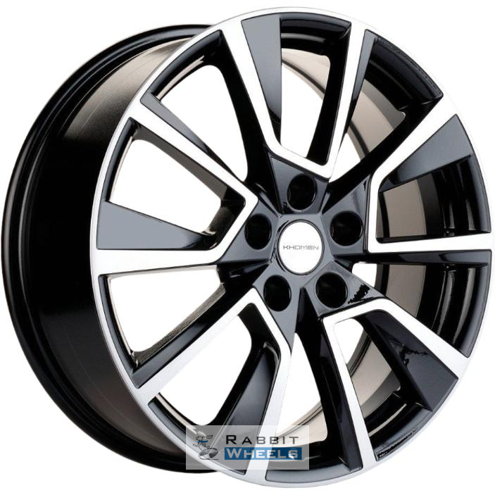 Khomen KHW 1802 7x18 5*114.3 ET40 DIA66.6 Black-FP Литой