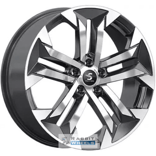 K&K КР015 7.5x19 5*108 ET38 DIA60.1 Алмаз графит Литой