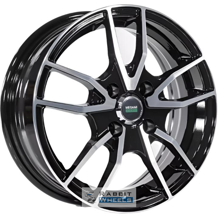 Megami MGM-20FF 7x17 5*114.3 ET35 DIA67.1 BKF Литой