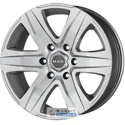 MAK Stone 6 8.5x20 6*139.7 ET30 DIA100.1 Silver Литой