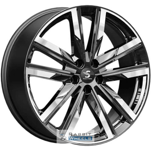 Скад КР014 8x20 5*108 ET39 DIA60.1 Алмаз черный Литой