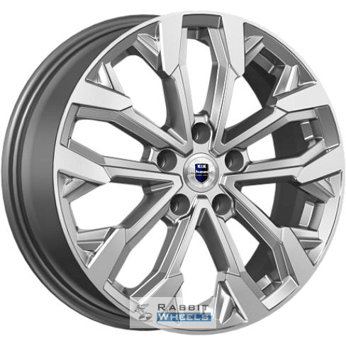 K&K Морейн 6.5x17 5*114.3 ET40 DIA64.1 Дарк платинум Литой