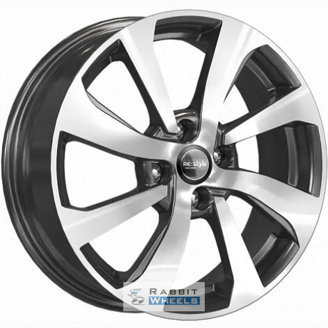 K&K КС893 6x16 4*100 ET41 DIA60.1 Алмаз черный Литой