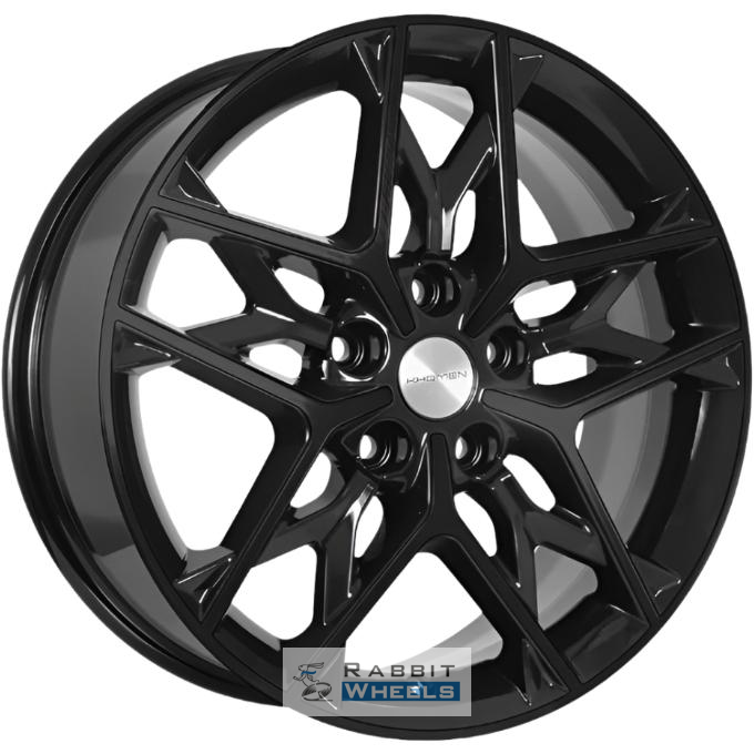 Khomen KHW 1709 7x17 5*110 ET46 DIA63.3 Black Литой