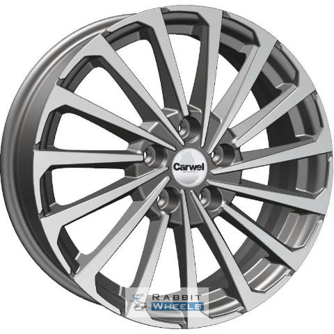 Carwel Кагра 6.5x17 5*114.3 ET45 DIA54.1 AGR Литой