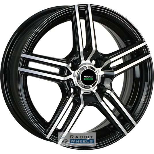 Megami MGM-1 6.5x16 5*110 ET40 DIA63.3 BKF Литой