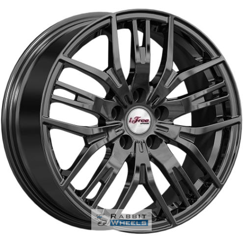 iFree Аскет 7x17 5*100 ET45 DIA56.1 BK Литой