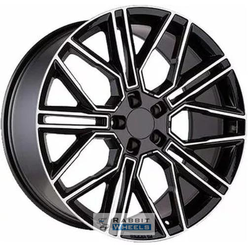 Khomen KNW 2101 9.5x21 5*112 ET31 DIA66.6 Black-FP Литой