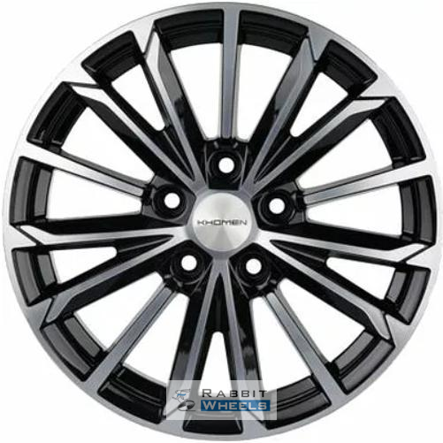 Khomen KNW 1611 6.5x16 5*114.3 ET44 DIA67.1 Black-FP Литой